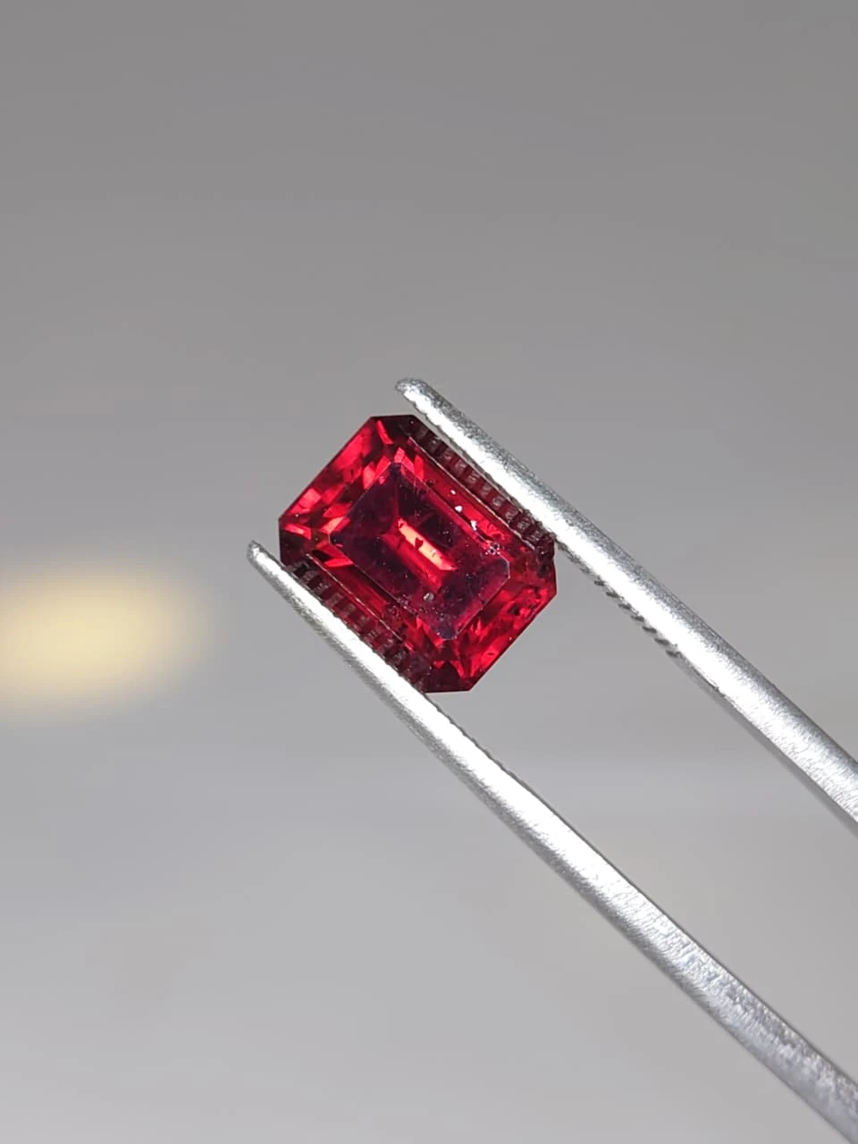 3.9ct Red Malaya Garnet Loose Gemstone from Tanzania — view 4